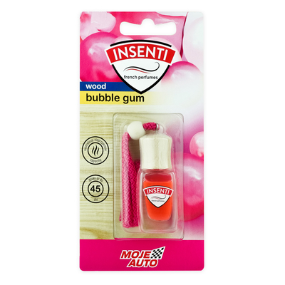 Product Αρωματικό Αυτοκινήτου Moje Auto υγρό 15-157, bubble gum, κρεμαστό, 8ml base image