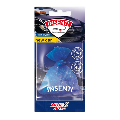 Product Αρωματικό Αυτοκινήτου Moje Auto κρεμαστό 15-502, new car, crystals, 20g base image