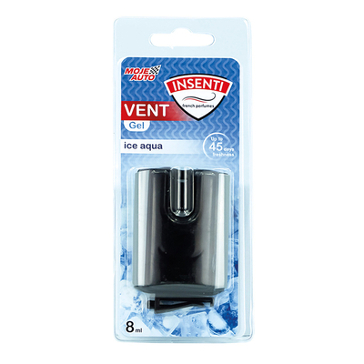 Product Αρωματικό Αυτοκινήτου Moje Auto αεραγωγών 15-553, ice aqua, gel, 8ml base image