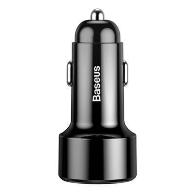 Product Φορτιστής Αυτοκινήτου Baseus Magic 2xUSB QC 3.0 45W (Μαύρο) base image