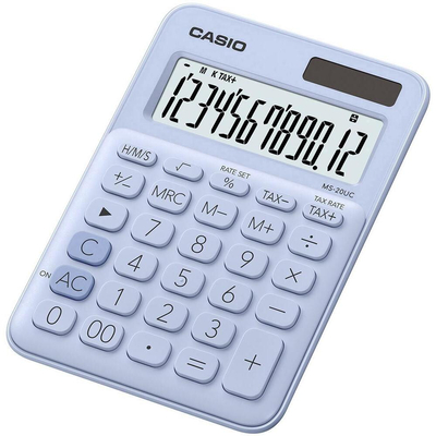 Product Αριθμομηχανή Casio MS-20UC-LB light blue base image