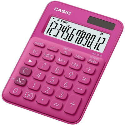Product Αριθμομηχανή Casio MS-20UC-RD red base image