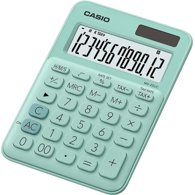 Product Αριθμομηχανή Casio MS-20UC-GN green base image