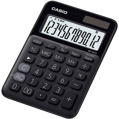 Product Αριθμομηχανή Casio MS-20UC-BK black base image