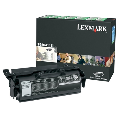 Product Toner Lexmark Standard Black T650A11 base image