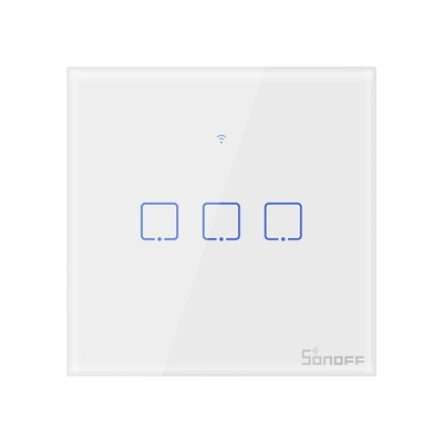 Product Ενδιάμεσος Διακόπτης Smart Switch WiFi Sonoff T0 EU TX (3-channels) base image