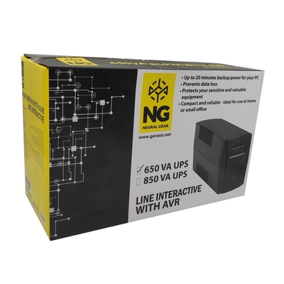 Product UPS Ng 850va/510w Με Avr, Line Interactive, 2 Schuko, 1 X 12v8a, Usb Θύρα Rj11-Rj45 base image