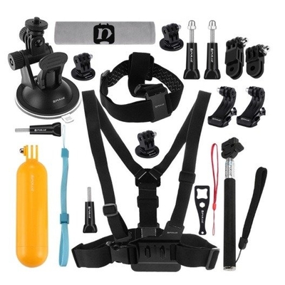 Product Αξεσουάρ Puluz Ultimate Combo Kits for sports cameras PKT18 20 in 1 base image
