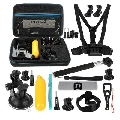 Product Αξεσουάρ Action Cameras Puluz 20 in 1 Ultimate Combo Kit για GoPro base image
