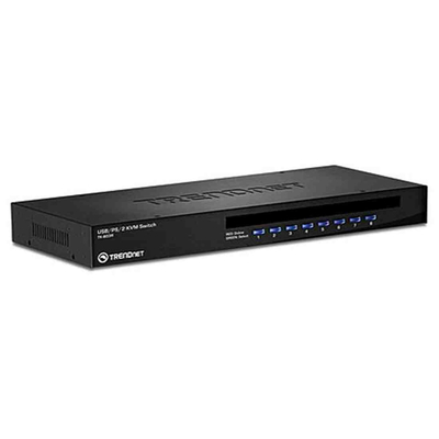 Product Switch KVM TrendNet TK-803R 8-Port USB/PS/2 19" base image