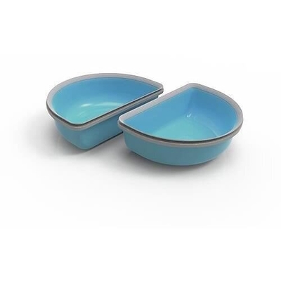 Product Ταΐστρα SUREFEED half shells - Blue 2 Set base image
