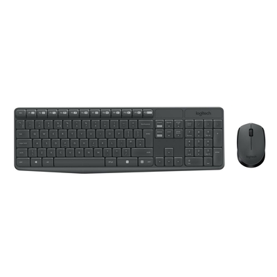 Product Σετ Πληκτρολόγιο Και Ποντίκι Ασύρματο Logitech Mk235 base image