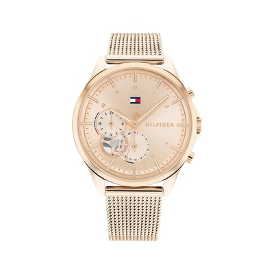 Product Γυναικείο Ρολόι Tommy Hilfiger 1782486 (38mm) Μεταλλικό Μπρασελέ Χρυσό base image