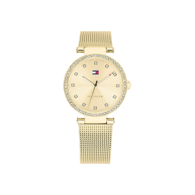 Product Γυναικείο Ρολόι Tommy Hilfiger 1782507 (32mm) Μεταλλικό Μπρασελέ Χρυσό base image
