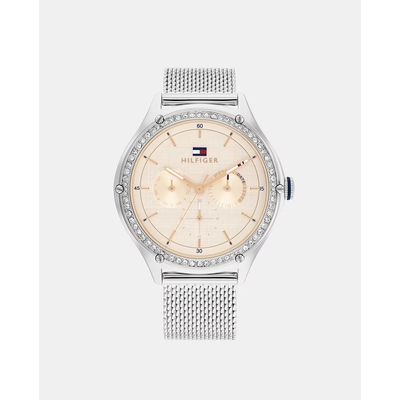 Product Γυναικείο Ρολόι Tommy Hilfiger 1782654 (40mm) Μεταλλικό Μπρασελέ Ασημί base image