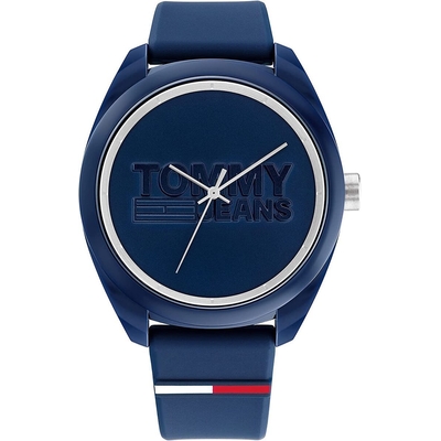 Product Ανδρικό Ρολόι Tommy Hilfiger 1791927 (45mm) Καουτσούκ Λουράκι Μπλε base image