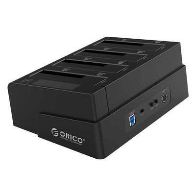 Product Docking Station Σκληρών Δίσκων Orico Clone 2.5 / 3.5 inch 4 Bay USB3.0 1 to 3 (black) base image