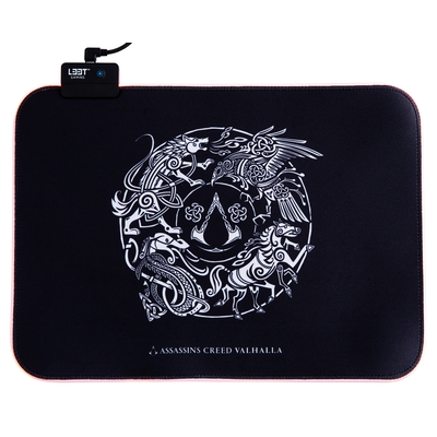 Product Mousepad L33T Assassin's Creed Valhalla RGB 355x255x3mm Μαύρο 1830145 base image