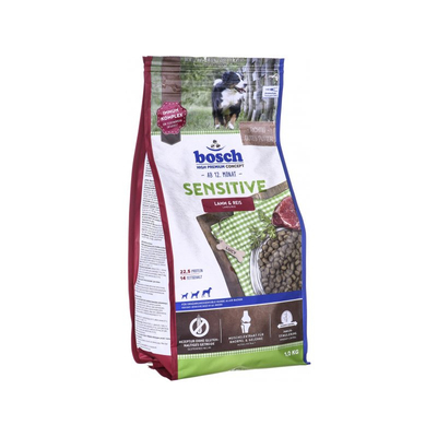 Product Ξηρά Τροφή Σκύλων Bosch SENSITIVE WITH LAMB & RICE 1kg base image