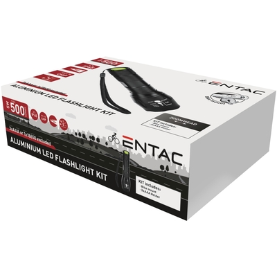 Product Φακός Entac Zoom Αλουμινίου (+ Βάση Ποδηλάτου) base image