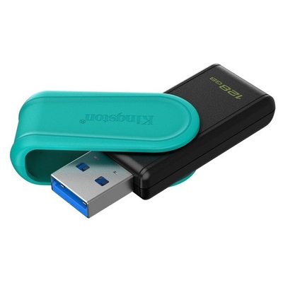 Product USB Flash 128GB Kingston DataTraveler Exodia S DTXS USB 3.2, Black and Blue base image