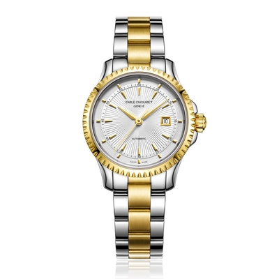 Product Γυναικείο Ρολόι Emile Chouriet 191155L60280 (29,5mm) Μεταλλικό Μπρασελέ Ασημί base image