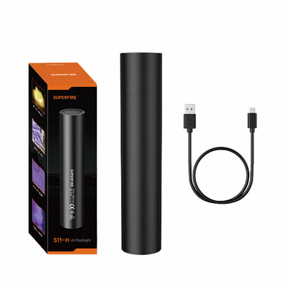 Product Φακός UV Supfire S11-H, 365NM, USB base image
