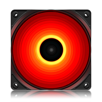 Product Case Fan Deepcool RF120R 120mm με 4 κόκκινα LED base image