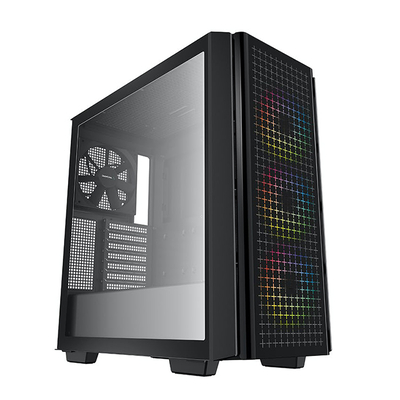 Product Κουτί Η/Υ Deepcool CG540 Gaming Midi με Πλαϊνό Παράθυρο και RGB Black base image
