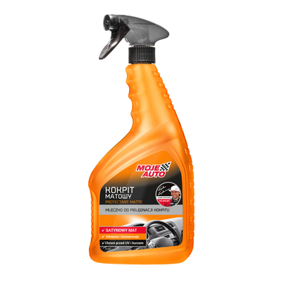 Product Σπρέι καθαρισμού/προστασίας πλαστικών Moje Auto 19-002, matte, 750ml base image