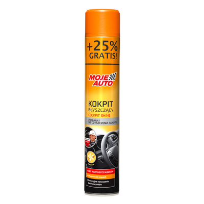 Product Σπρέι Γυαλίσματος πλαστικών Αυτοκινήτου Moje Auto 19-009, βανίλια, 750ml base image