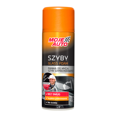 Product Αφρός Καθαρισμού Moje Auto Τζαμιών Αυτοκινήτου 19-025, 400ml base image