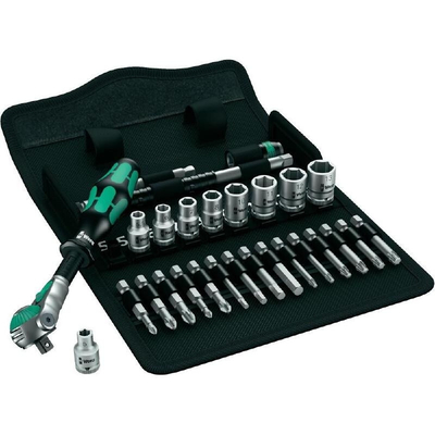 Product Σετ Εργαλείων Wera Metall Knarre Satz Zyklop Speed1/4 base image