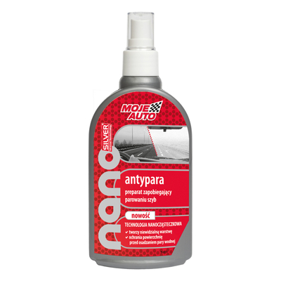 Product Αντιθαμβωτικό Σπρέι Τζαμιών Moje Auto 19-521, νανοσωματιδίων, 250ml base image