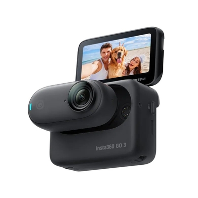 Product Action Camera Insta360 GO 3 Black(64GB) - Pocket sized Waterproof -4m, 2.7K, 35g, Flow stabilizati base image