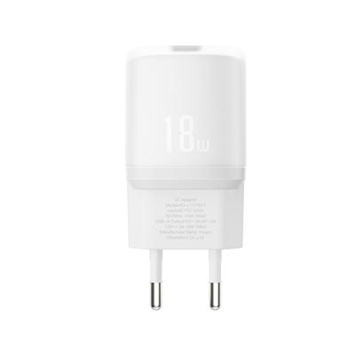 Product Φορτιστής Πρίζας XO L157(EU) QC3.0 18W Λευκό base image