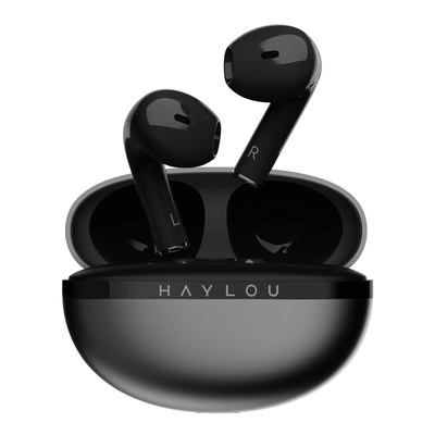 Product Blueooth Headset Haylou X1 2023 Black - TWS Semi-Ear Bt 5.3 12mm 24h IPX4 Waterproof base image