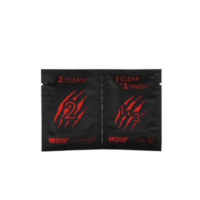 Product Cleaning Wipes Thermal Grizzly TG remove and degrease wipes base image