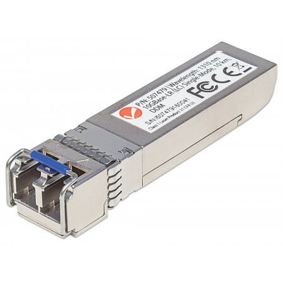 Product Transceiver Intellinet SFP+ 10G Singlemode Duplex LC 10km base image