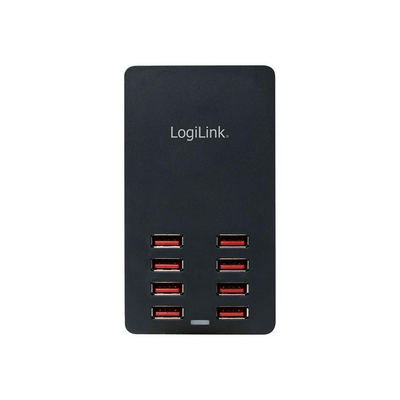 Product Φορτιστής USB Πρίζας LogiLink PA0140 8 Port, 44W, black base image