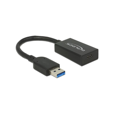 Product Converter Delock USB 3.0 Typ C -> Typ A St/Bu Black base image