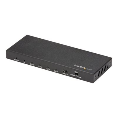 Product HDMI Splitter StarTech 4 Port - 4K 60Hz - 1x4 HDMI Splitter - HDR - Video / Audio Splitter base image