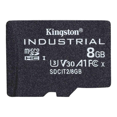 Product Κάρτα Μνήμης microSDHC 8 GB Kingston Industrial - UHS-I base image