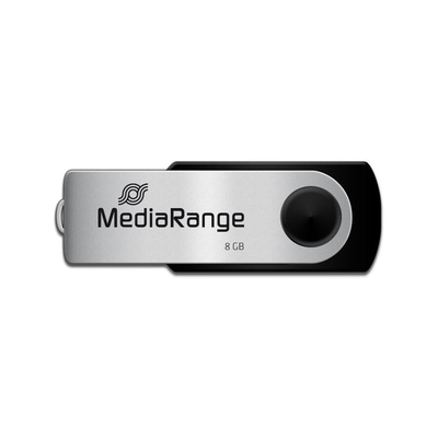 Product USB Flash 8GB MediaRange USB 2.0 Flexi Blister base image