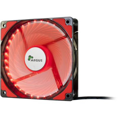 Product Case Fan 12cm Inter-Tech Argus L-12025 RD, rot base image