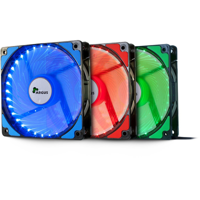 Product Case Fan 12cm Inter-Tech Argus L-12025 BL base image