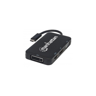 Product Μετατροπέας Manhattan USB 3.1 HDMI/DisplayPort/VGA/DVI base image