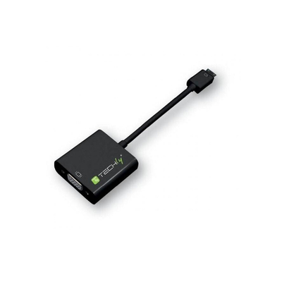 Product Μετατροπέας Techly HDMI to VGA Audio Micro-USB base image