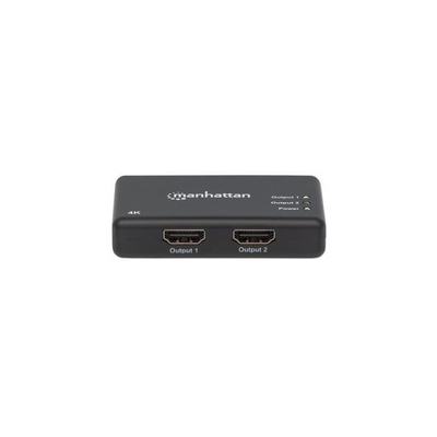 Product Splitter Manhattan 4K 2-Port HDMI Black base image