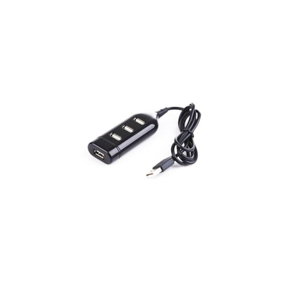 Product USB Hub Gembird 4 Port USB 2.0 Mini Black base image